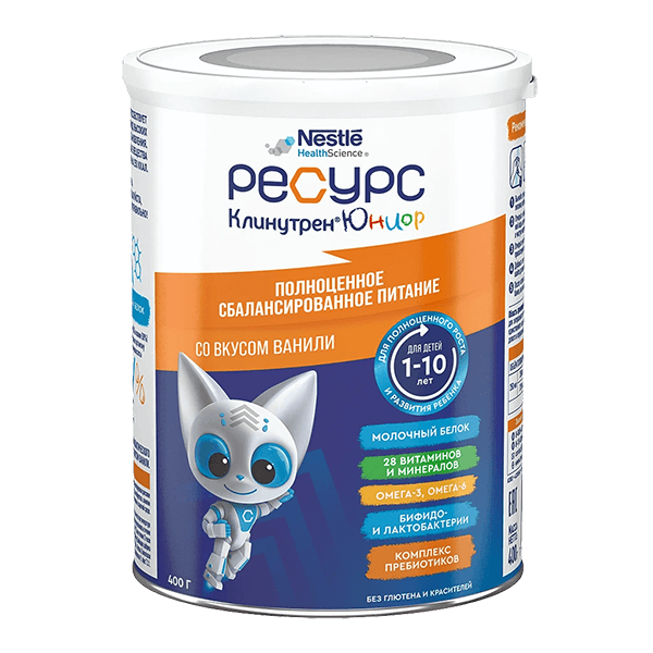 Resource® Clinutren® Junior | Nestlé Health Science